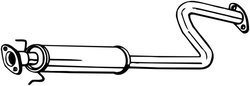 Toba esapament intermediara Bosal 278-111