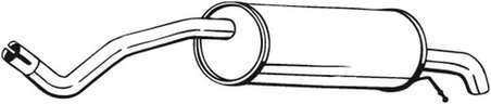 Toba esapament finala Bosal 278-661