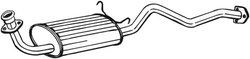 Toba esapament intermediara Bosal 280-159