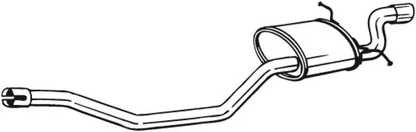 TOBA ESAPAMENT FINALA BOSAL 280-197 - Compatibil cu MINI