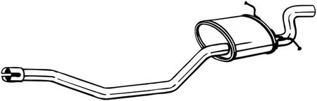 Toba esapament finala Bosal 280-253