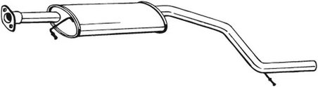 Toba esapament intermediara Bosal 281-071