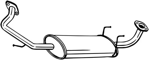 Toba esapament intermediara Bosal 281-357