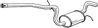TOBA ESAPAMENT INTERMEDIARA BOSAL 281-469 - Compatibil cu SKODA, VW