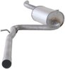 TOBA ESAPAMENT INTERMEDIARA BOSAL 281-453 - Compatibil cu SKODA, VW