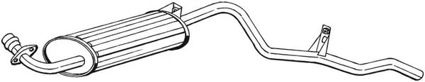 TOBA ESAPAMENT FINALA BOSAL 281-837 - Compatibil cu MITSUBISHI