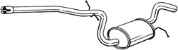 Toba esapament intermediara Bosal 281-961
