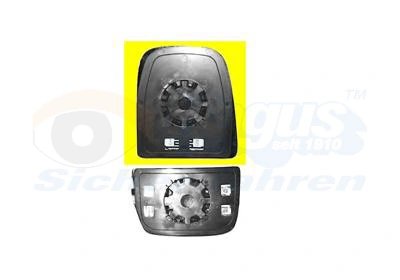 Sticla oglinda, oglinda retrovizoare exterioara Van Wezel 28