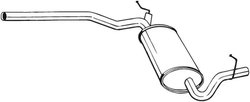 Toba esapament intermediara Bosal 282-363