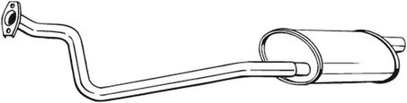 TOBA ESAPAMENT PRIMARA BOSAL 282-379 - Compatibil cu CITROEN, FIAT, PEUGEOT