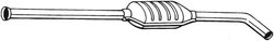 TOBA ESAPAMENT INTERMEDIARA BOSAL 283-567 - Compatibil cu RENAULT