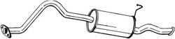 TOBA ESAPAMENT FINALA BOSAL 284-077 - Compatibil cu HYUNDAI