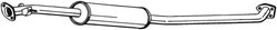 Toba esapament intermediara Bosal 284-133