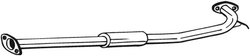 TOBA ESAPAMENT INTERMEDIARA BOSAL 284-265 - Compatibil cu NISSAN
