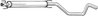 TOBA ESAPAMENT INTERMEDIARA BOSAL 284-323 - Compatibil cu OPEL, VAUXHALL