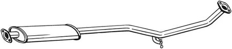 Toba esapament intermediara Bosal 284-423