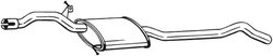 TOBA ESAPAMENT INTERMEDIARA BOSAL 284-463 - Compatibil cu AUDI
