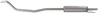 TOBA ESAPAMENT INTERMEDIARA BOSAL 284-639 - Compatibil cu OPEL, VAUXHALL