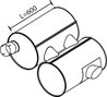 TOBA ESAPAMENT FINALA DINEX 28407 - Compatibil cu IVECO
