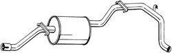Toba esapament finala Bosal 285-413
