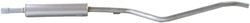 TOBA ESAPAMENT INTERMEDIARA BOSAL 285-455 - Compatibil cu DACIA, RENAULT