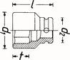 Tubulara de impact HAZET 2850-E24