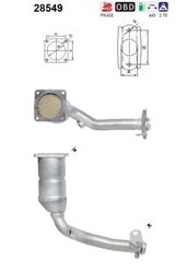 CATALIZATOR AS 28549 - Compatibil cu PEUGEOT
