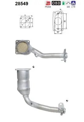 Catalizator AS 28549