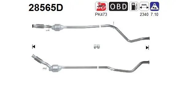 Catalizator AS 28565D
