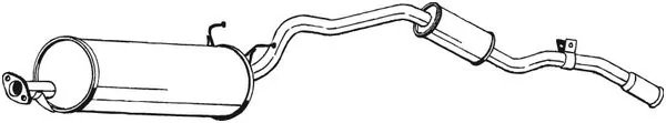 Toba esapament finala Bosal 286-233
