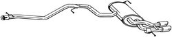TOBA ESAPAMENT FINALA BOSAL 286-363 - Compatibil cu VW