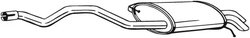 TOBA ESAPAMENT FINALA BOSAL 286-485 - Compatibil cu VW