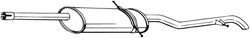 Toba esapament finala Bosal 286-555