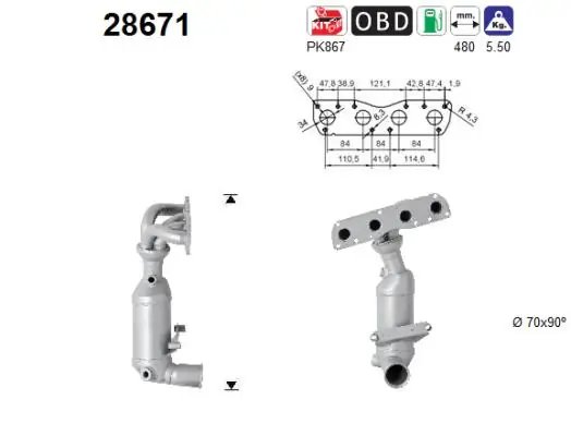Catalizator AS 28671