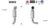 CATALIZATOR AS 28682 - Compatibil cu CITROEN, DS, OPEL, PEUGEOT, VAUXHALL