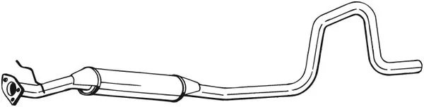 Toba esapament intermediara Bosal 287-431
