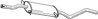 TOBA ESAPAMENT INTERMEDIARA BOSAL 287-433 - Compatibil cu MERCEDES-BENZ