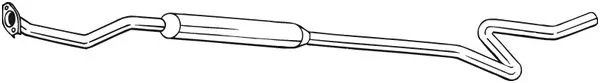 Toba esapament intermediara Bosal 288-135