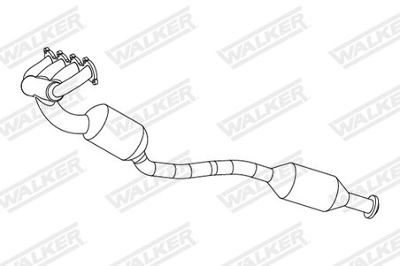 CATALIZATOR WALKER 28870 - Compatibil cu MERCEDES-BENZ