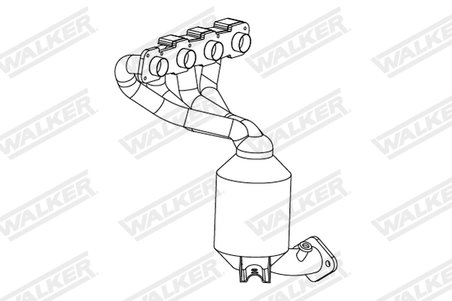 Catalizator Walker 28874