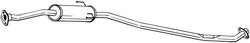 TOBA ESAPAMENT INTERMEDIARA BOSAL 291-415 - Compatibil cu TOYOTA