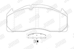 SET PLACUTE FRANA JURID 2912509560 - Compatibil cu VOLVO