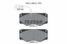 SET PLACUTE FRANA TEXTAR 2913801 - Compatibil cu IVECO, OPTARE