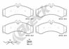 Set placute frana Breck 29153 00 703 00