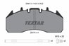 Set placute frana Textar 2917401
