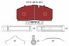 Set placute frana Textar 2917504