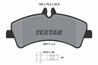 SET PLACUTE FRANA TEXTAR 2921702 - Compatibil cu MERCEDES-BENZ, VW