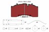 Set placute frana Textar 2926901