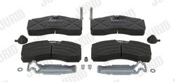 Set placute frana Jurid 2928705390