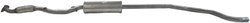 TOBA ESAPAMENT INTERMEDIARA BOSAL 293-305 - Compatibil cu OPEL, VAUXHALL
